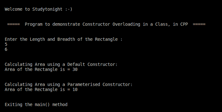 C++ constructor overloading