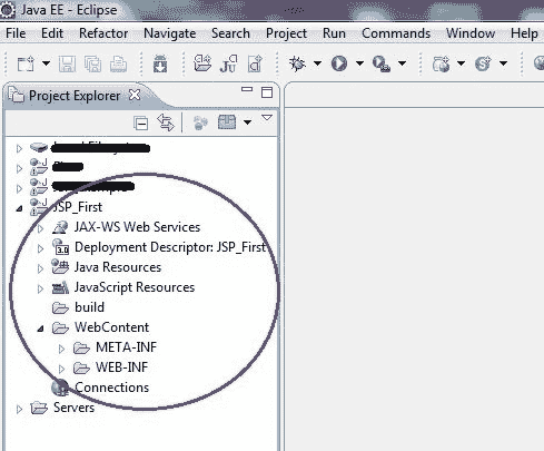creating a JSP Page in Eclipse