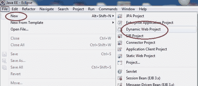creating a JSP Page in Eclipse