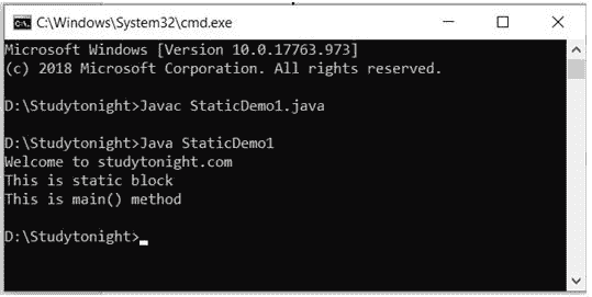 static-block-syntax Example