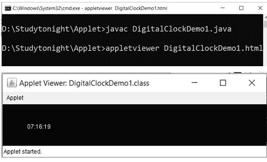 digital-clock-applet