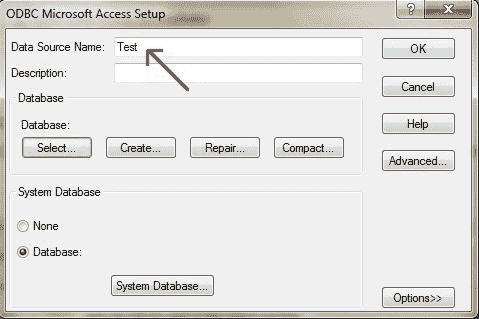 Connecting to access