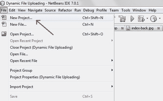 steps to create servlet application in netbeans