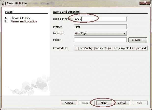 steps to create servlet application in netbeans