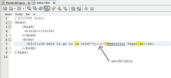 steps to create servlet application in netbeans